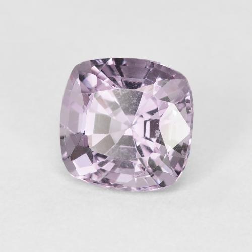 Spinello Viola grigio naturale da 1.67 ct, Taglio a cuscino, VVS
