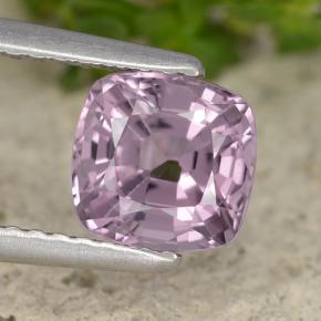 Spinello Viola medio naturale da 1.60 ct, Taglio a cuscino, VVS-VS