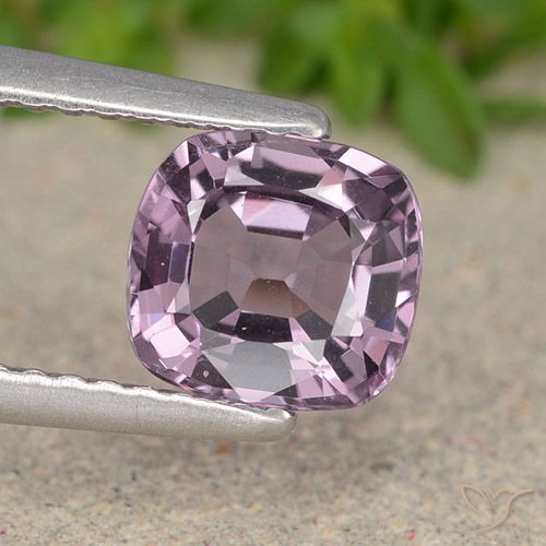 1.27ct Naturale Viola chiaro Spinello, Cuscino, VVS