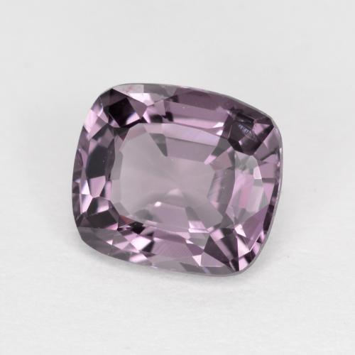 Spinello naturale porpora da 1,20 ct, taglio a cuscino, VVS