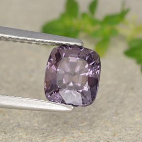 Spinello naturale porpora da 1,59 ct, taglio a cuscino, VVS