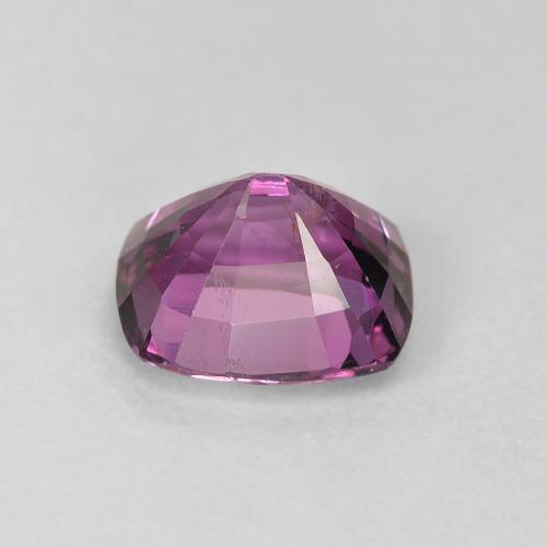 Spinello naturale porpora da 1,46 ct, taglio a cuscino, VS-SI