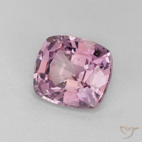 Spinello Viola rosato chiaro naturale da 1.43 ct, Cuscino, VVS