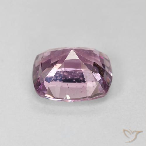 Spinello Viola rosato chiaro naturale da 1.43 ct, Cuscino, VVS
