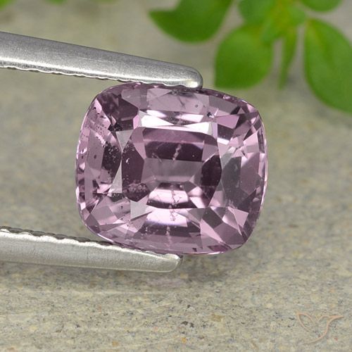 1.73ct Naturale Rosa violetto Spinello, Cuscino, VS