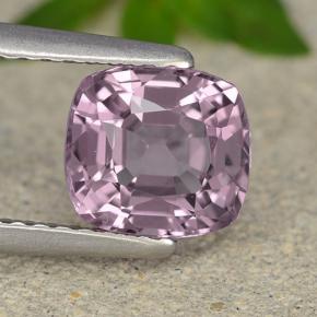 Spinello Viola medio naturale da 1.60 ct, Taglio a cuscino, VVS-VS