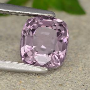 Spinello Viola medio naturale da 1.60 ct, Taglio a cuscino, VVS-VS