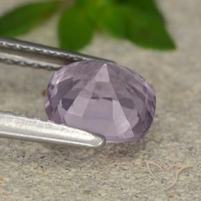 Spinello Viola Rosato Grigio naturale da 1.46 ct, Cuscino, VVS