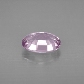 Spinello naturale viola da 2,10 ct, taglio ovale, VS