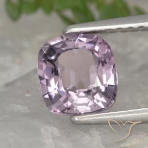 Spinello Viola medio naturale da 1.33 ct, Cuscino, VVS