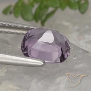 Spinello Viola medio naturale da 1.33 ct, Cuscino, VVS