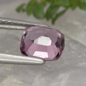 Spinello naturale porpora da 1,22 ct, taglio a cuscino, VVS