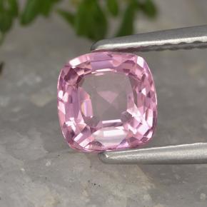 Spinello Magenta chiaro naturale da 0.97 ct, Taglio a cuscino, VVS