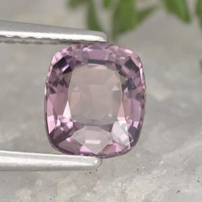 Spinello naturale porpora da 1,29 ct, taglio a cuscino, VVS