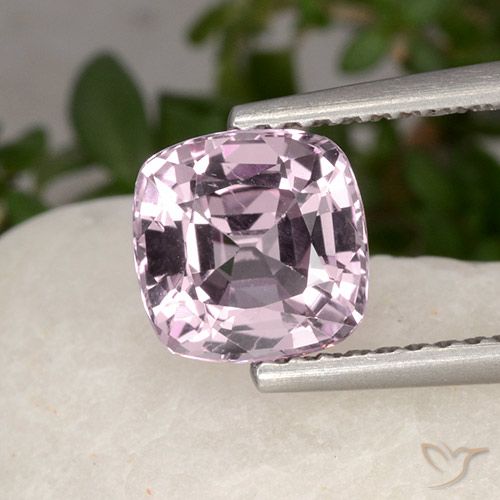1.62ct Naturale Viola rosato molto chiaro Spinello, Cuscino, VVS