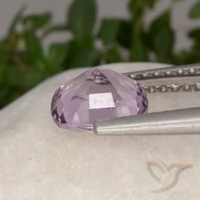 Spinello Viola rosato molto chiaro naturale da 1.42 ct, Cuscino, VVS