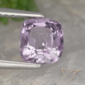 Spinello Viola rosato chiaro naturale da 1.10 ct, Cuscino, VVS