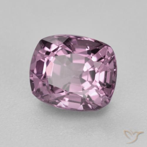 Spinello lavanda profonda naturale da 1.23 ct, Cuscino, VS