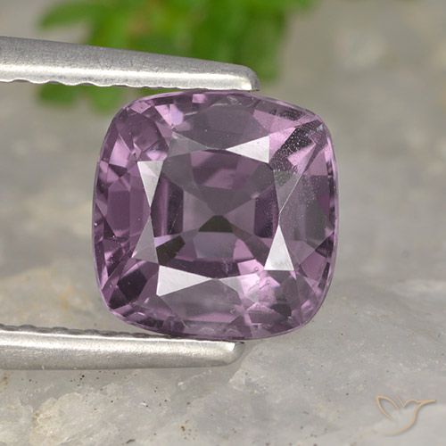 1.43ct Naturale Viola medio Spinello, Cuscino, VS
