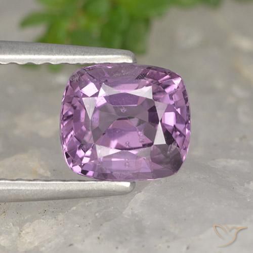 1.25ct Naturale Viola chiaro Spinello, Cuscino, VVS-VS