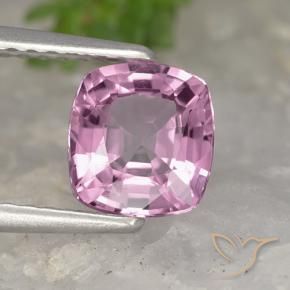 Spinello Viola rossastro naturale da 1.33 ct, Cuscino, VVS