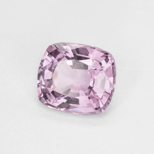 Spinello Viola molto chiaro naturale da 1.14 ct, Taglio a cuscino, VVS