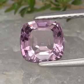 Spinello naturale porpora da 1,31 ct, taglio a cuscino, VVS