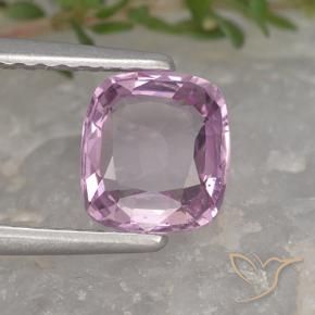 Spinello lavanda profonda naturale da 1.07 ct, Taglio a cuscino, VVS