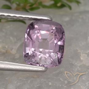 Spinello Viola Chiaro-Rosa Uva naturale da 1.43 ct, Cuscino, VVS