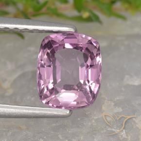 Spinello Viola medio naturale da 1.35 ct, Cuscino, VVS