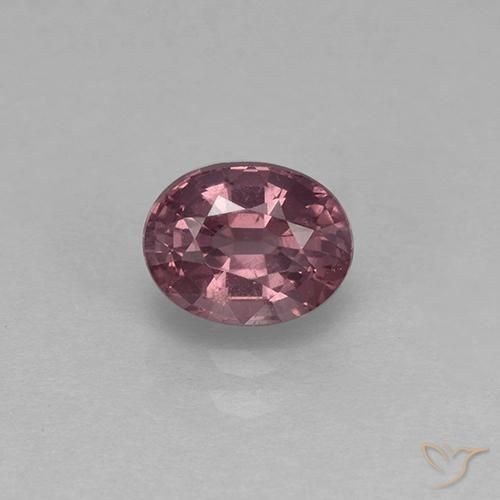 1.55ct Naturale Viola rossastro Spinello, Ovale, VS