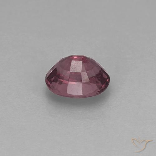 Spinello Viola rossastro naturale da 1.55 ct, Ovale, VS