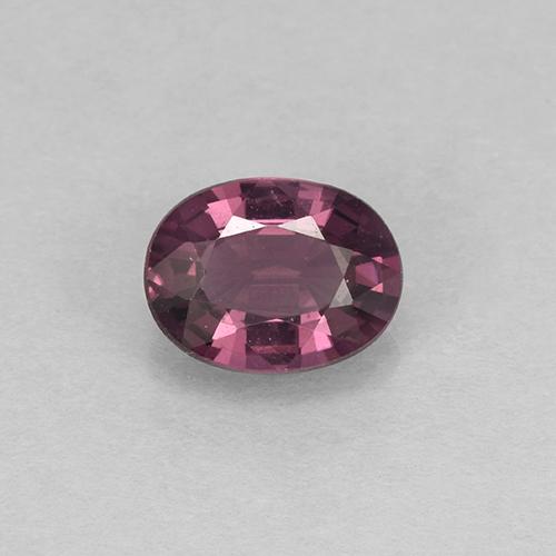 Spinello naturale porpora da 1,03 ct, taglio ovale, VVS