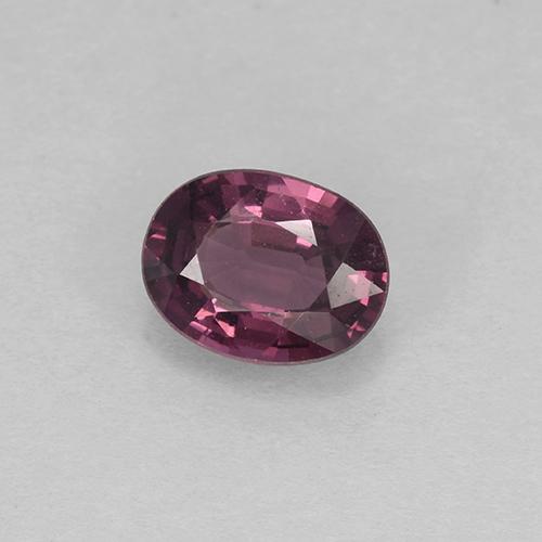 Spinello naturale porpora da 1,03 ct, taglio ovale, VVS