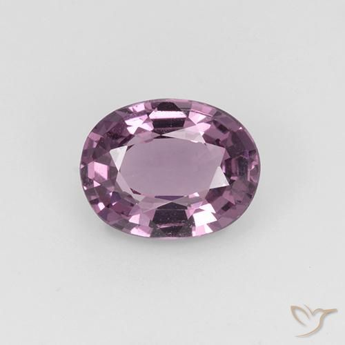 1.27ct Naturale Viola d'uva Spinello, Ovale, VVS-VS