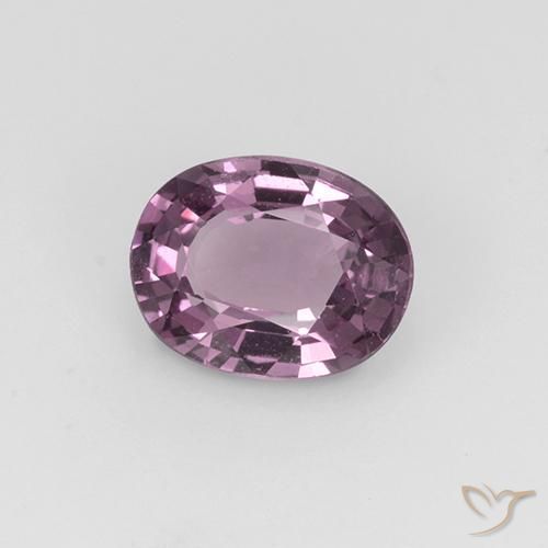 Spinello viola d'uva naturale da 1,27 ct, taglio ovale, VVS-VS