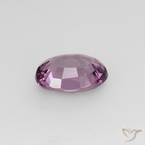 Spinello viola d'uva naturale da 1,27 ct, taglio ovale, VVS-VS