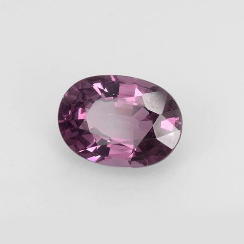 Spinello Viola medio naturale da 1.30 ct, Taglio ovale, VS