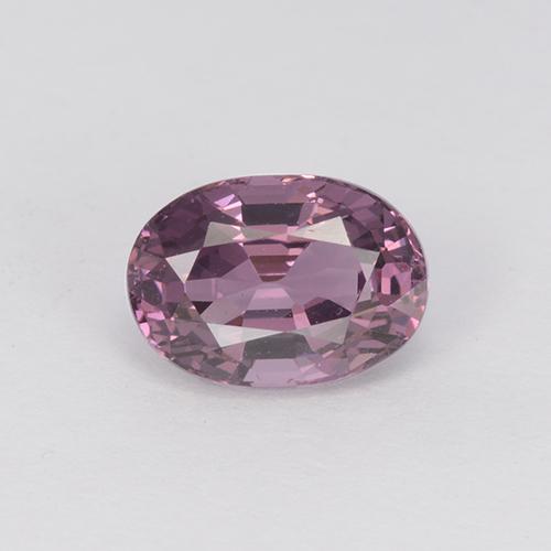 Spinello Viola medio-scuro naturale da 1.24 ct, Taglio ovale, VVS-VS