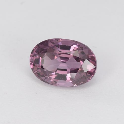 Spinello Viola medio-scuro naturale da 1.24 ct, Taglio ovale, VVS-VS