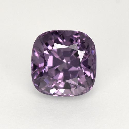 Spinello naturale viola da 1,02 ct, taglio a cuscino, VVS