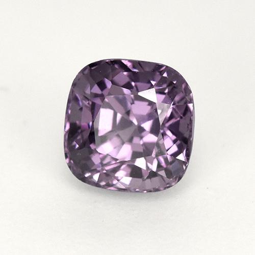 Spinello naturale viola da 1,02 ct, taglio a cuscino, VVS