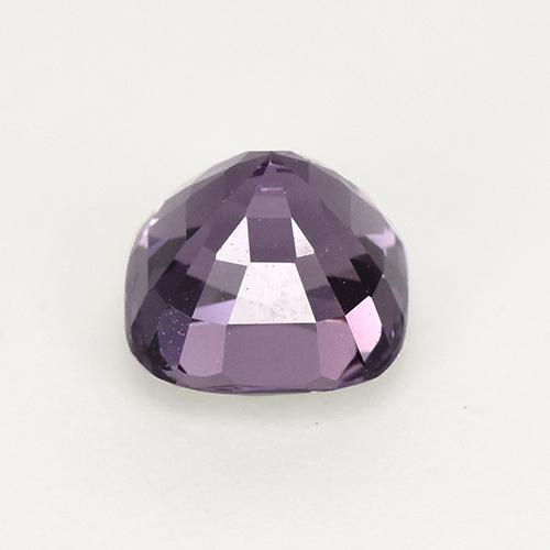 Spinello naturale viola da 1,02 ct, taglio a cuscino, VVS