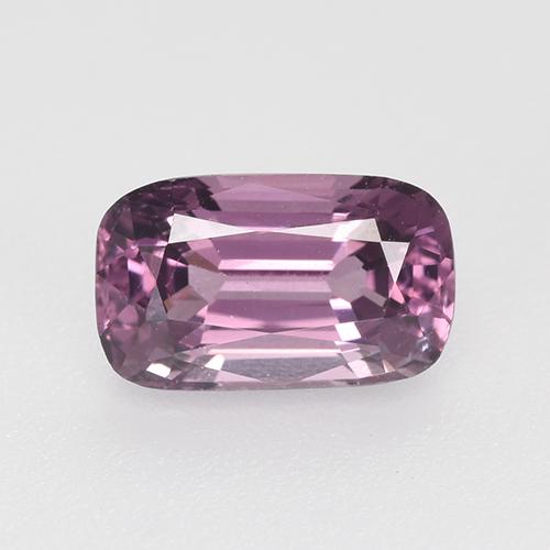 Spinello Viola medio-scuro naturale da 1.05 ct, Taglio a cuscino, VVS-VS