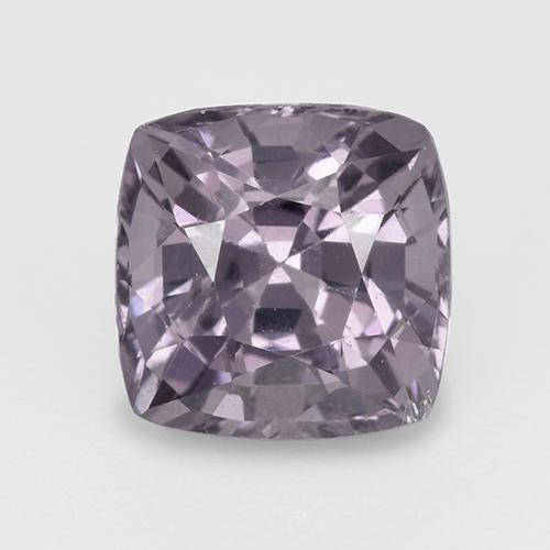 Spinello naturale grigio da 1,36 ct, taglio a cuscino, VVS-VS