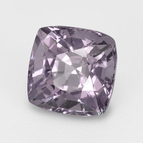 Spinello naturale grigio da 1,36 ct, taglio a cuscino, VVS-VS