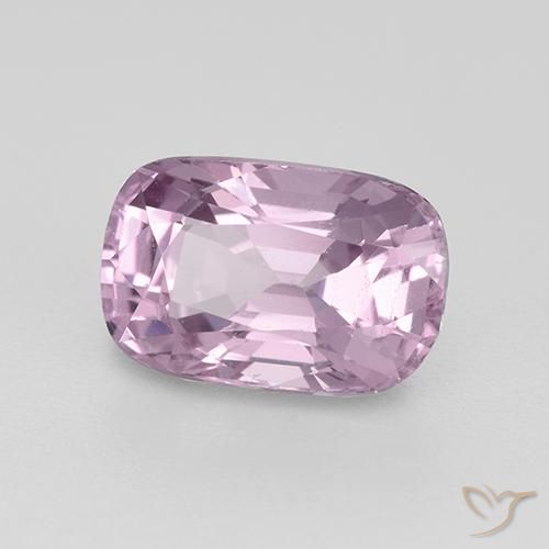 Spinello Viola rosato molto chiaro naturale da 1.33 ct, Cuscino, VVS-VS