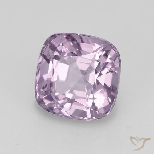 Spinello Viola chiaro naturale da 1.18 ct, Cuscino, VVS-VS