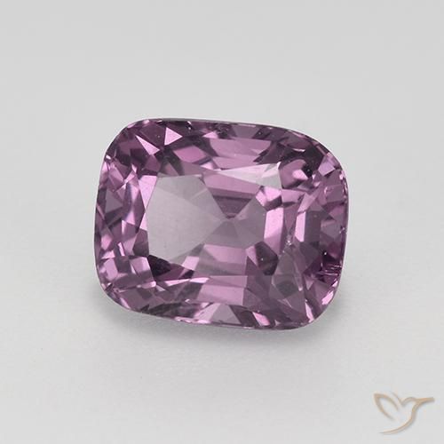 Spinello Viola d'uva naturale da 1.41 ct, Cuscino, VVS-VS