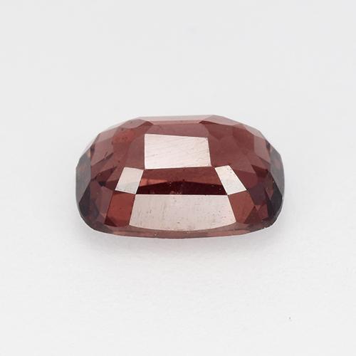 Spinello Rosso mattone intenso naturale da 1.01 ct, Taglio a cuscino, VS